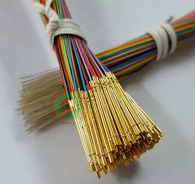 R50-2W7 с иглой рукав P50MIL цветной Иглодержатель Huarong зонд нить рукав 0# с линией тест Иглодержатель рукав