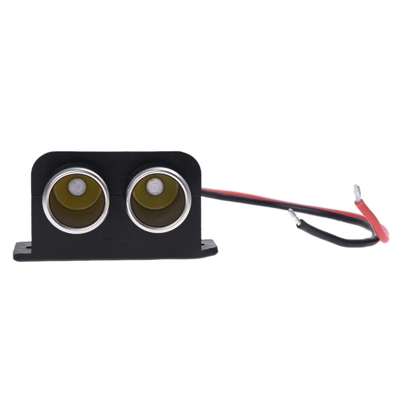 2 Way 12V водонепроницаемый мотоцикл прикуриватель адаптер питания розетка