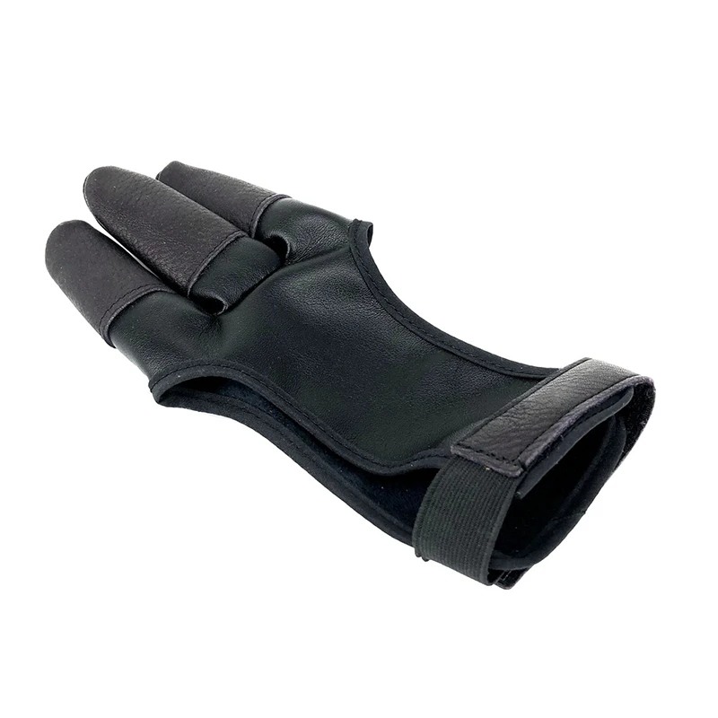 

Archery Shooting Gloves Bow Training Synthetic Leather Three-finger Recurved 2018 High Quality Durable