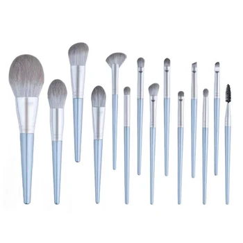 

doxa 14pcs Makeup Brushes Set Eyebrow Highlighter Powder Foundation Eye Shadow Brush Cosmetics Tools Beauty Makeup Brush