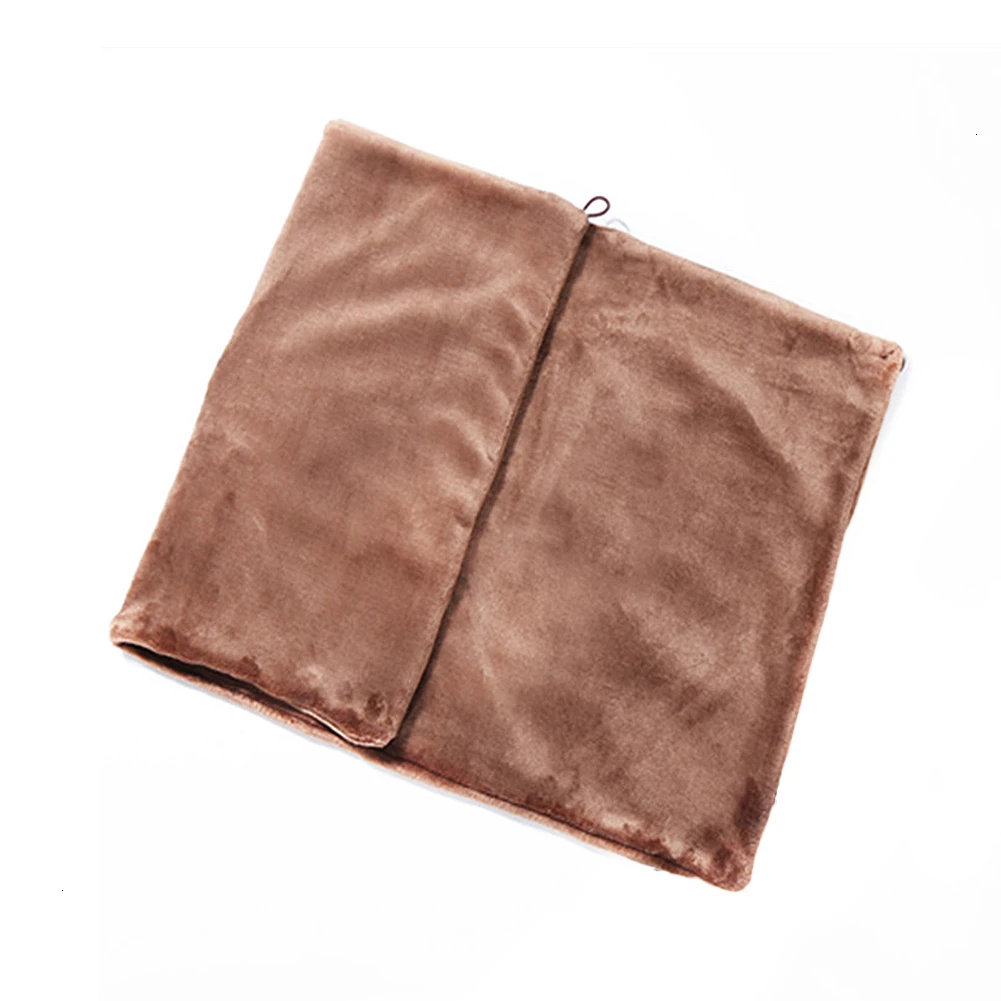 Coffee 80*40 см зимнее домашнее офисное USB Отопление шаль плечо электрическое подогреваемое одеяло коврик мягкое углеродное волокно гостиная с подогревом шаль B4 - Цвет: Coffee