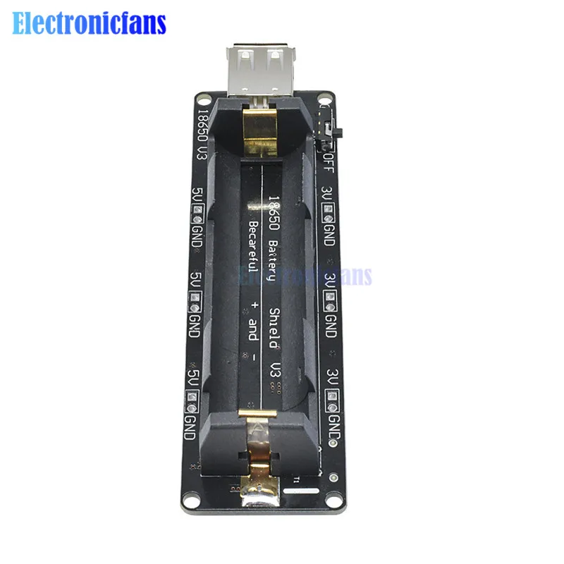 ESP32 ESP32S для Wemos для Arduino, зарядка для Raspberry Pi 18650, щит для заряда батареи, V3, микро-usb порт type-A, USB 0.5A