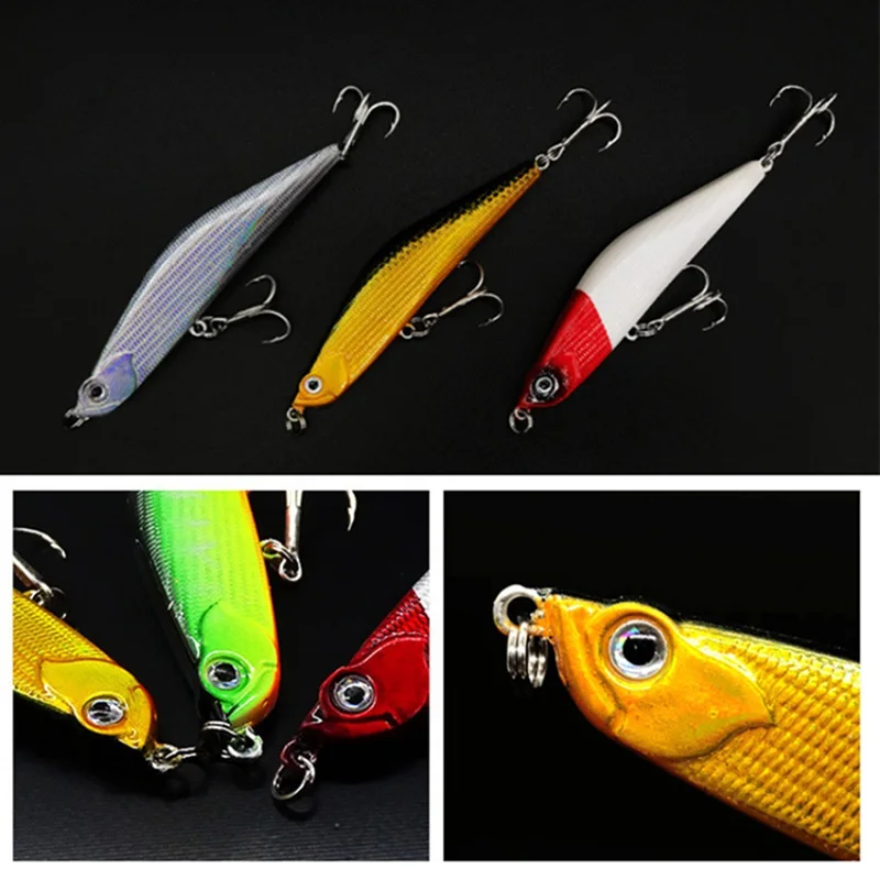 Хит! Мойка приманка для рыбалки карандаш 8 5 см 15 г Crankbait 3D глаза жесткая Приманка