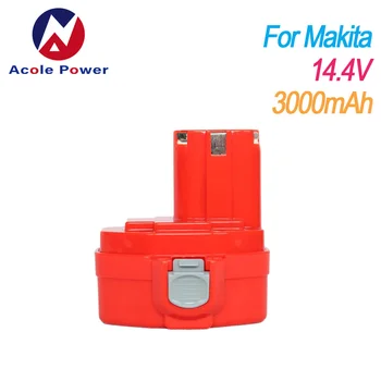 

14.4V 3000mAh Rechargeable Replacement Battery For Makita Power Tool Batteries PA14 1422 6281D 6280D 192600-1 1434 1435 6337D