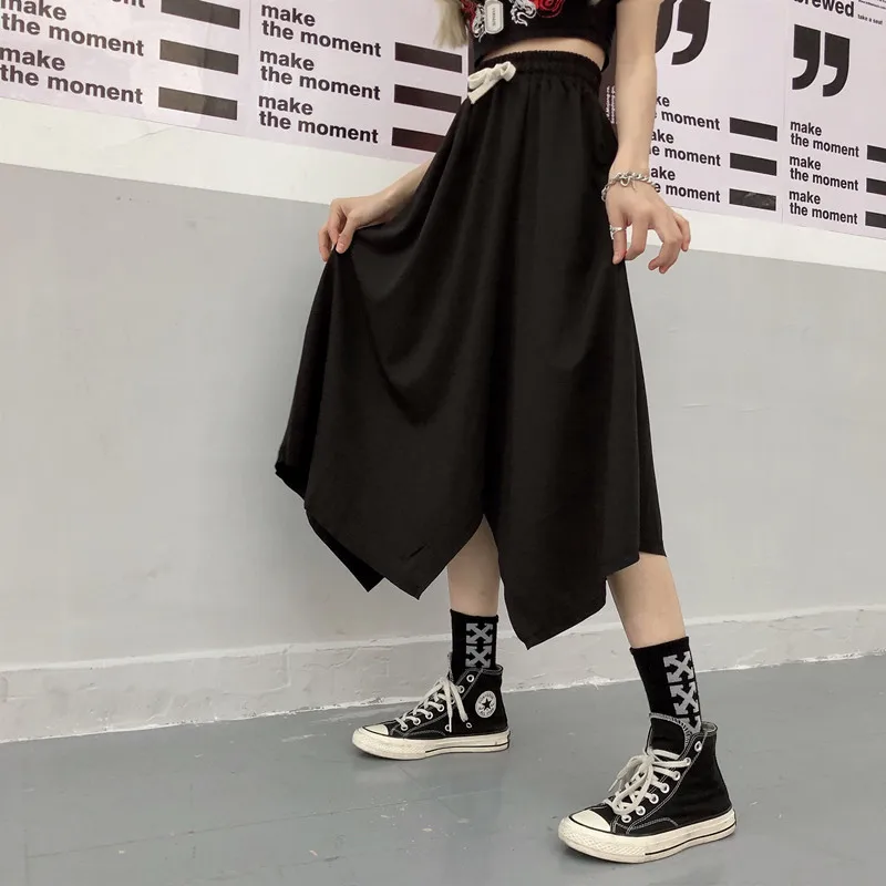 Женские однотонные юбки элегантные универсальные повседневные высокого