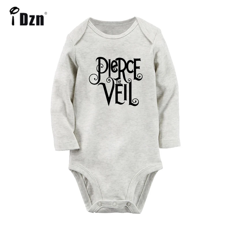 JcBaby198GC Последние короли Фараона Египетский хип-хоп Рок надпись Slipknot панк боди для новорожденных комбинезон с длинными рукавами - Цвет: JcBaby198GC