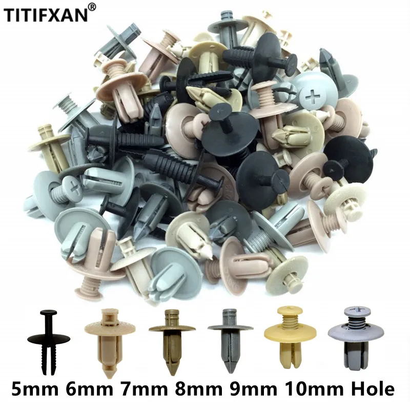 60Pcs Car Fasteners Clips For Chevrolet G30 HHR K2500 K3500 Kalos Klasseic L30 Lacetti Montana