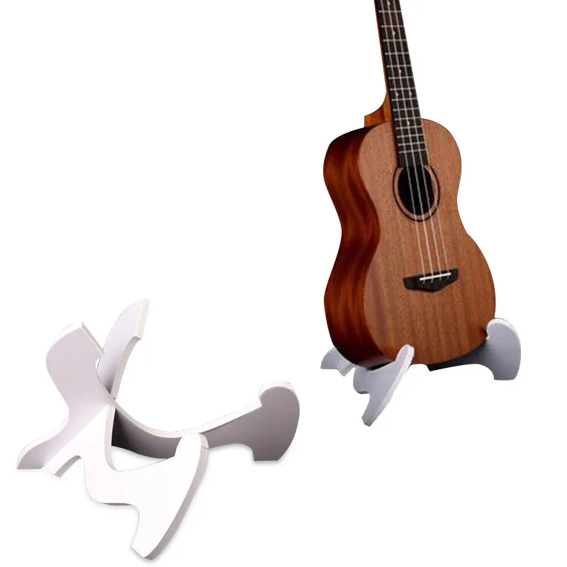 

Guitar Stand PVC Guitar Stand X-Frame Portable 5MM Thickness Foldable String Instrument Holder FK88