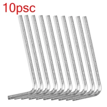 Микро-головка под ключ гаечный ключ 10 шт./компл. трескается и не отвердевает для внутренний шестигранный винт Allen шестигранный гаечный ключ Apposite сторона 1,5-4 мм