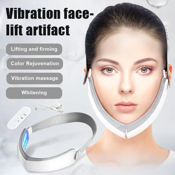 

Electric V-Face Shaping Massager Face-Lifting Instrument Masseter Double Chin Removal WH998