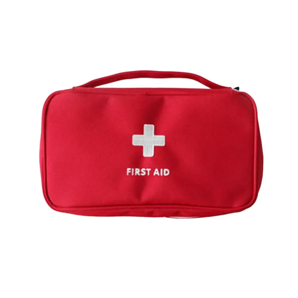 Portable Household Medicine Bag Multi-Layer Empty First Aid Pouch Bag Outdoor Car Bag Travel Rescue Bag For Emergency Case