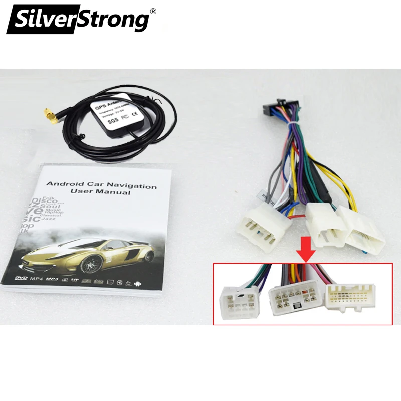 Top SilverStrong Universal 7inch Android9.0 Radio Car 2din DVD for Corolla e120 For Toyota RAV4 Hilux Fortuner Innova Prado 2