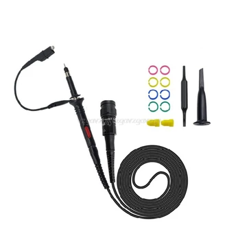 

P2100 Oscilloscope Probe Set High Precision DC-100MHz BNC Test Lead Clips Kit N29 19 Dropship