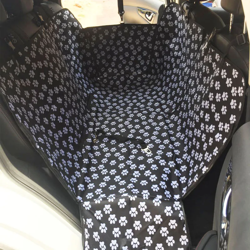 Waterproof Pet Dog Carrier Car Rear Back Seat Mat Pet Dog Car Seat Cover Travel Car Hammock Cushion Protector For Dog Puppy - Цвет: 130x145x40cm