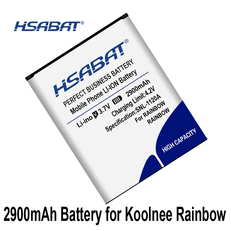Аккумулятор HSABAT 2900mAh для аккумуляторов KOOLNEE RAINBOW