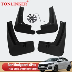 Garde boue avant et arrière pour Chery Arrizo 6 PRO/5 PLUS 2021, 4 pièces, accessoires 