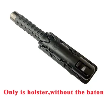 

GAS Baton Holster 360 Degree Rotation Extensible Defense Baton Holder Case Outdoor Alarm Police Baton Telescopic Self Defense