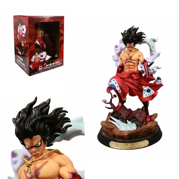 

Anime One Piece Monkey D Luffy Action Figure GK Kimono Snake Man Luffy Figurine PVC Model Toys