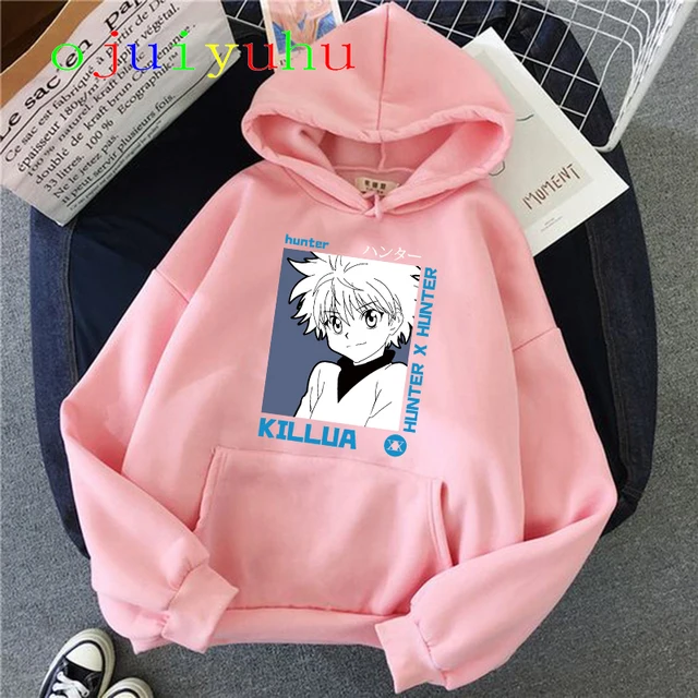 Cute Mens Hoodies Hunter X Hunter Men Women Pullovers Hoodies Sweatshirts Killua Zoldyck Hisoka 90s Anime Hoody Streetwear Tops Hoodies Sweatshirts Aliexpress