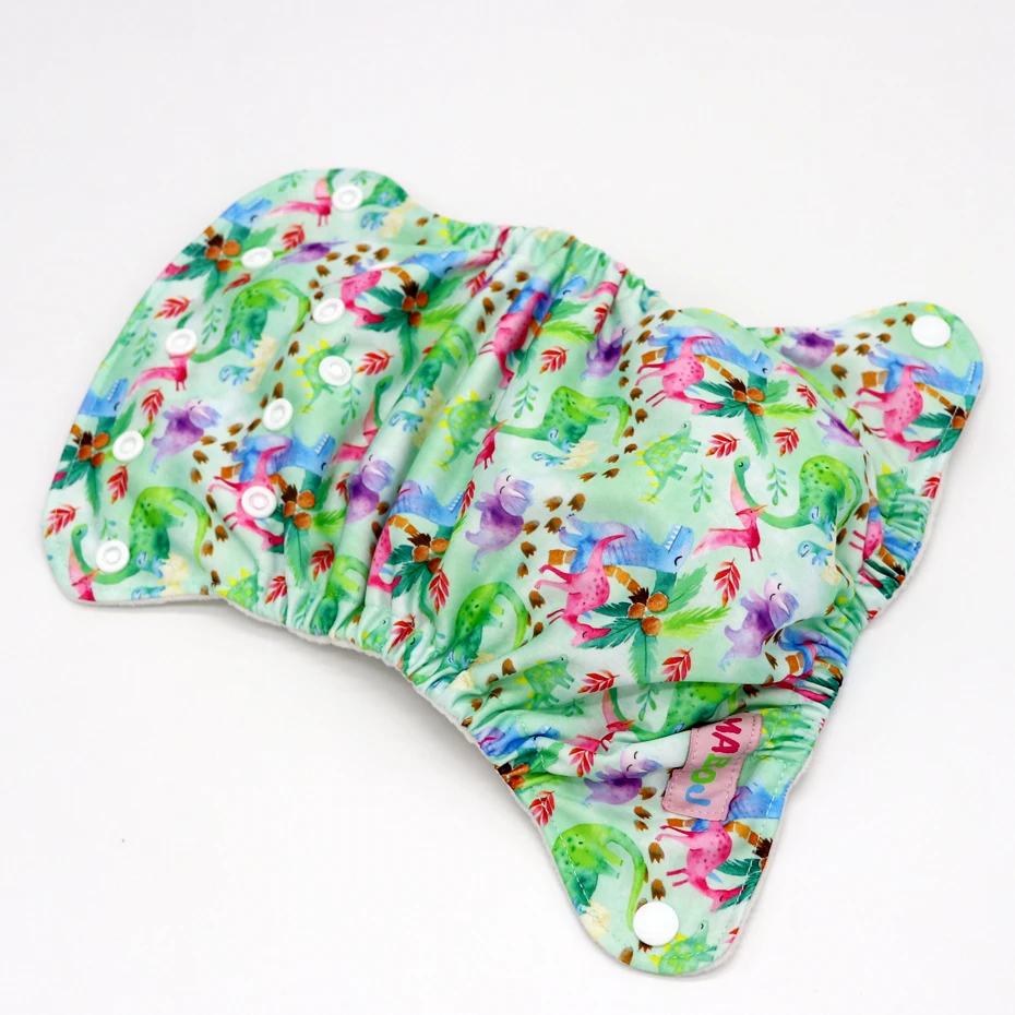 MABOJ AIO Diaper Newborn Cloth Diapers Baby All In One Pul Diaper Washable Reusable Newborn Nappy Insert Liner Baby Girl Boys