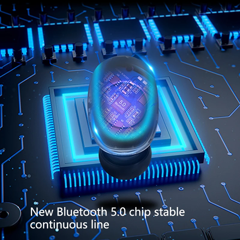 TWS беспроводные наушники Bluetooth 5,0 гарнитура с шумоподавлением HD стерео мини-наушники с длительным временем ожидания с зарядным устройством 2600 мАч