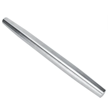 

304 Stainless Steel Rolling Pin Stick Cookies Pastry Dough Roller Kitchen Baking Tools