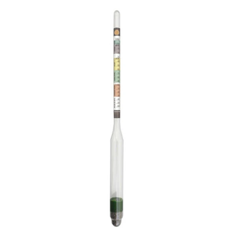 

1X Hydrometer For Home Brewed Beer Wine Cider And Kombucha Mead Kombucha Making Tool Glass 28 * 5 * 2.5 Cm