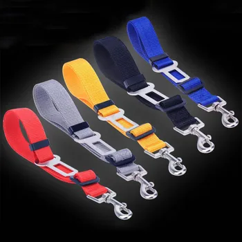 

Puppy Harness Travel Clip 1Pcs Pet Car Seatbelt Car Pet Dog Seat Belt Dog Lead Leash Pet Safety Supplies Auto Traction Products