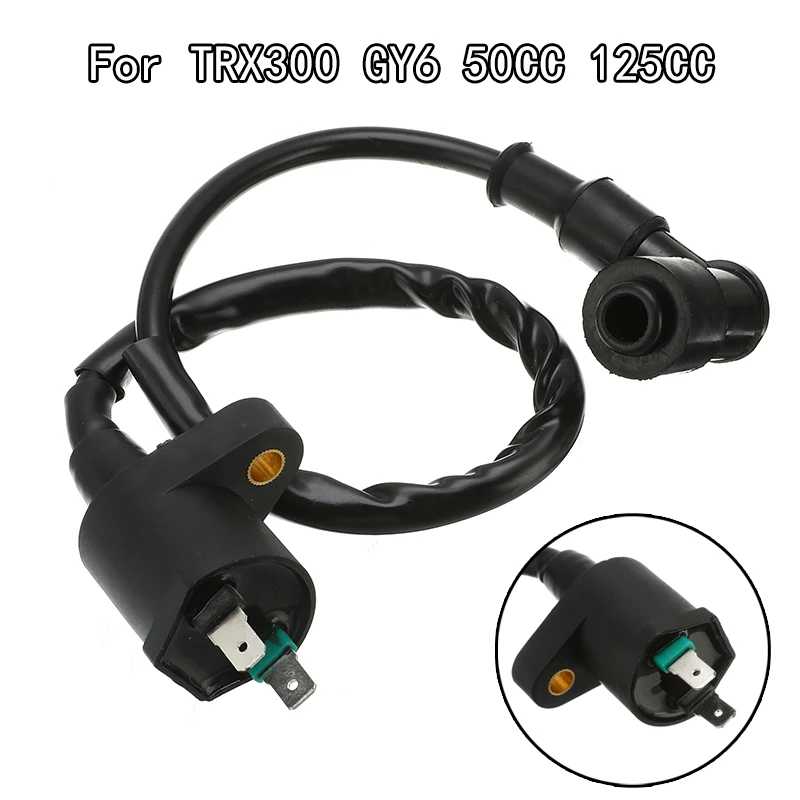 Катушка зажигания мотоцикла для GY6 для TRX300 GY6 50CC 125CC 150CC двигатель для мотороллера Мопед ATV Gokart грязи велосипедные аксессуары, запчасти