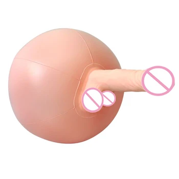 Thierry Rider Rocker Sex Ball with Dildo,Inflatable Ball Sex Furniture Sitting On Sex Toys for Women Adult Products Masturbation 2