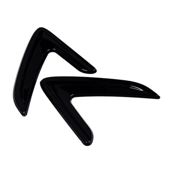 

New 1 Pair Black Car Side Wing Air Flow Fender Vent Trim ABS Fit for BMW 3 Series X5 F15 2013 2014 2015 2016 2017 2018