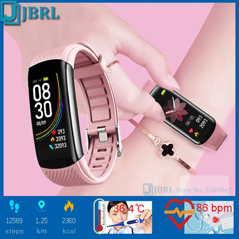 Temperature Watch Children Kids Watches For Girls Boys Wrist Watch Child Students Bluetooth Clock Electronic Digital Wristwatch afbeelding