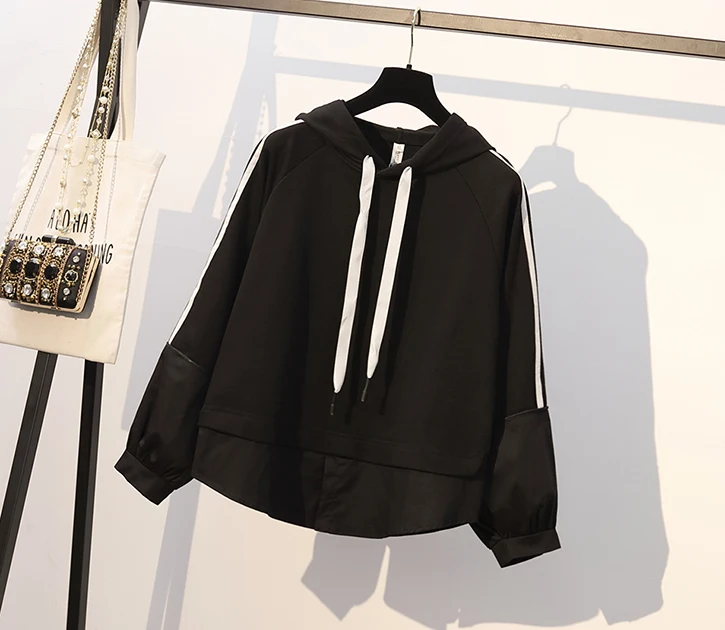 YICIYA, плюс размер, большой, 4xl, 5xl, спортивные костюмы для женщин, комплект из 2 предметов, худи с оборками, топ, штаны, костюмы, одежда