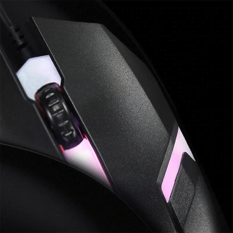 Игровая мышь, 3 кнопки, USB, проводной, светодиодный, дыхательный огонь, кнопка, 3200 dpi, мыши для ноутбука, ПК, TU-shop