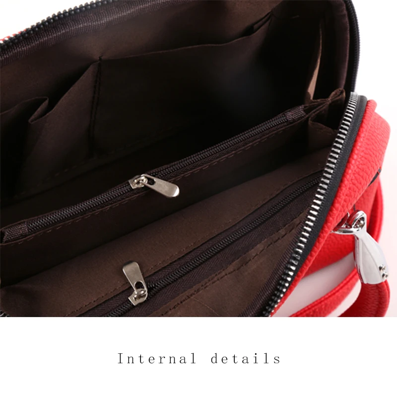 Lychee Texture Joker Bag Small Handbag Harajuku Messenger Bag Trend One Shoulder Simple ladies High Quality Totes
