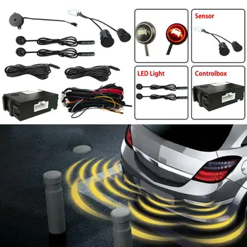 

Car Blind Spot Monitoring System Ultrasonic Sensor Distance Assist Lane Changing Tool Blind Spot Mirror Radar Detection System