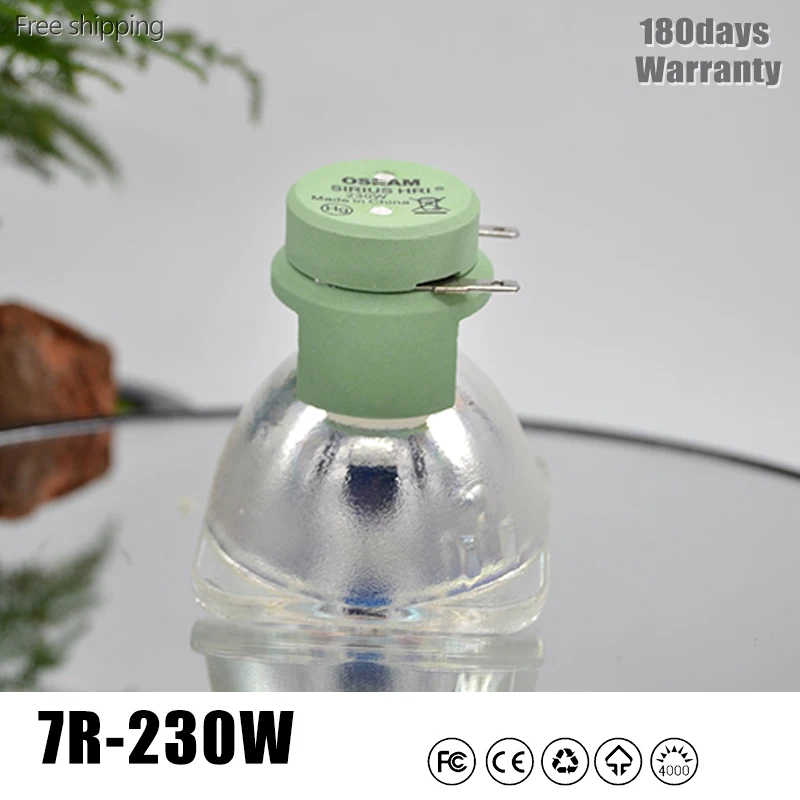 Bombilla de haz móvil para iluminación de escenario, gran oferta, R7 230, 230w, 7R, 230W, SIRIUS HRI 230w