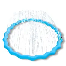 67 дюймов детский распылитель воды кольцо игрушка летняя детская наружная игра распылитель воды кольцо надувной распылитель воды круг