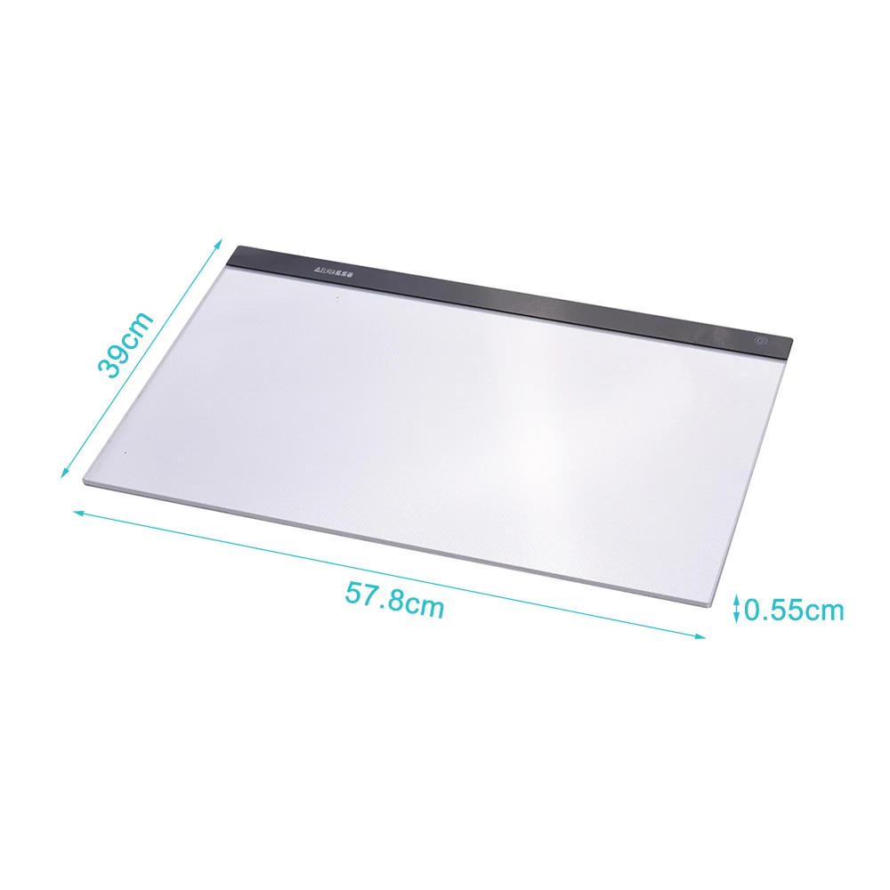 A2/A3 Ultra-thin LED Light Pad Box Painting Tracing Panel Copy Board Stepless for Cartoon Tattoo Tracing Drawing X-Ray Viewing A2/A3 Ultra-thin LED Light Pad Box Painting Tracing Panel Copy Board Stepless for Cartoon Tattoo Tracing Drawing X-Ray Viewing