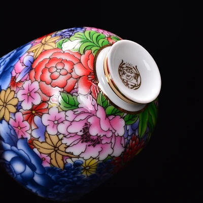Цзиндэчжэнь керамическая чайная чашка с Wanhua Jinxiu одна чашка чайная чаша ручной работы Чой Кунг Фу зеленый чай галстук Гуань Инь чайная посуда