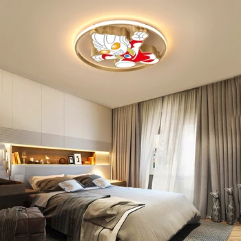 

Modern LED Ceiling Lights for Bedroom Creative Ultraman Style Boy girl Children Light Baby room Ceiling Lamp Lighting Fixtures