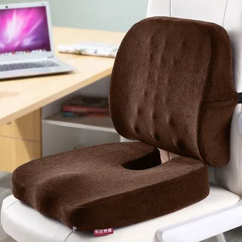 

Chair Back Pillow Lumbar Cushion Pillow Orthopedic Design Memory Foam Car Coccyx Pillow Reduce Tailbone Pressure Pain