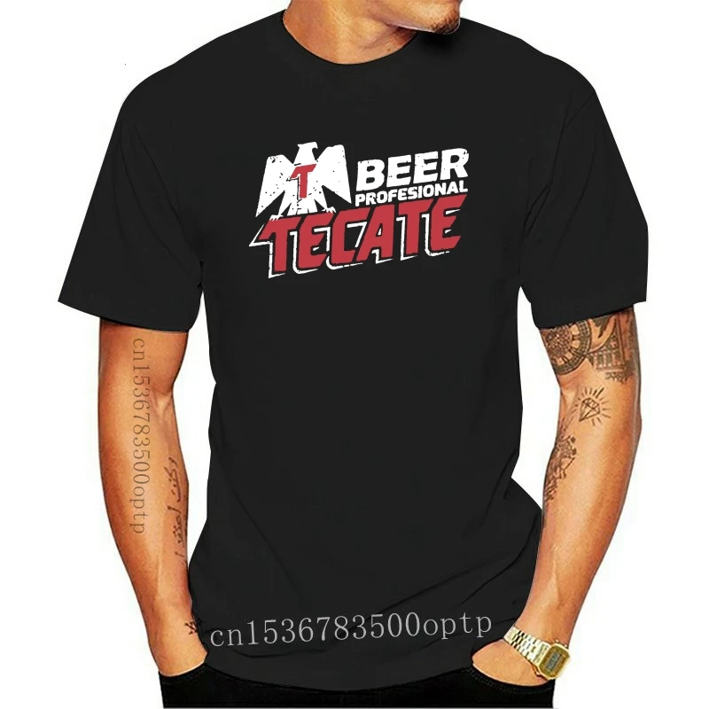 Новая футболка с надписью Tecate Beer изношенная белая или Красная индивидуальным
