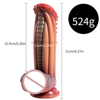 Animal Penis Realistic Dildo Huge Sex Toys For Woman Masturbator Big Artificial Cock Silicone Soft Vagina Orgasm Sexy Shop Adult 2