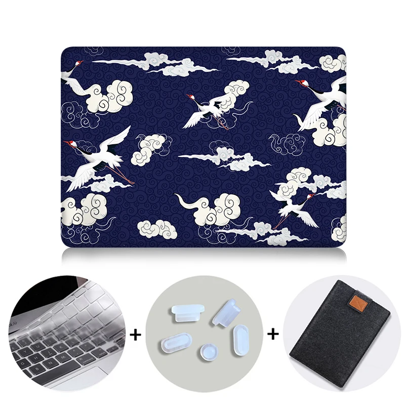 MB01 Чехол MTT для ноутбука Macbook Air Pro retina 11 12 13 15, жесткий чехол с сенсорной панелью для mac book Pro 13,3, 15,4 дюймов, сумка для ноутбука - Цвет: MB01