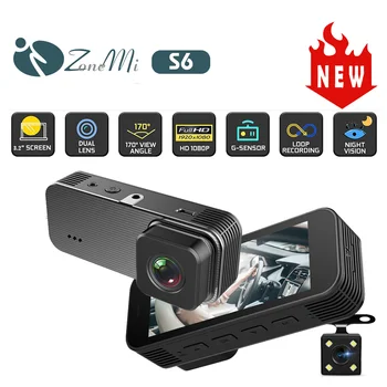 

dash cam 1080p dual lensCar DVR Dash Camera Rear View Video Recorder 3.16" 1080P HD WDR Night Vision 170° Wide Angle