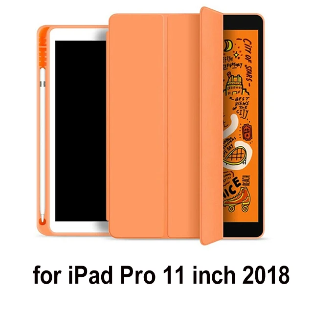 Pro 11 inch 2018 Чехол для iPad Air 3, 10,5,, iPad Pro, 11 дюймов, чехол с карандашом, Магнитный чехол для планшета, для iPad Pro 10,5 для сна - Цвет: Pro 11 inch 2018