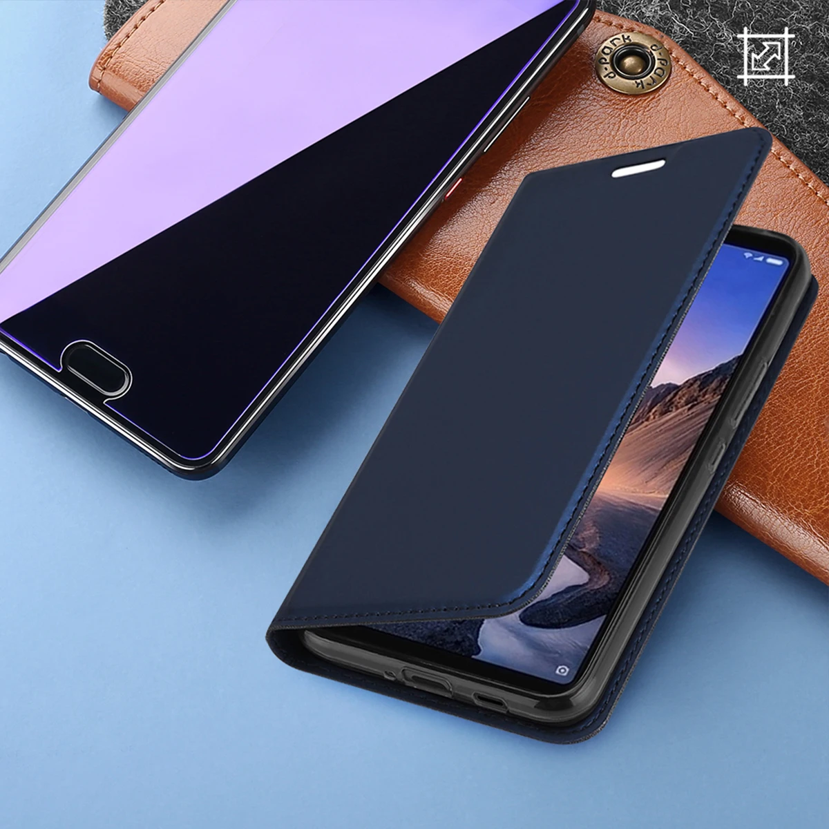 Для Xiaomi Redmi Note 8 Pro Note 8 роскошный Флип кожаный чехол тонкий дизайн книги Магнитный чехол с принтом сумка с отделением для карт