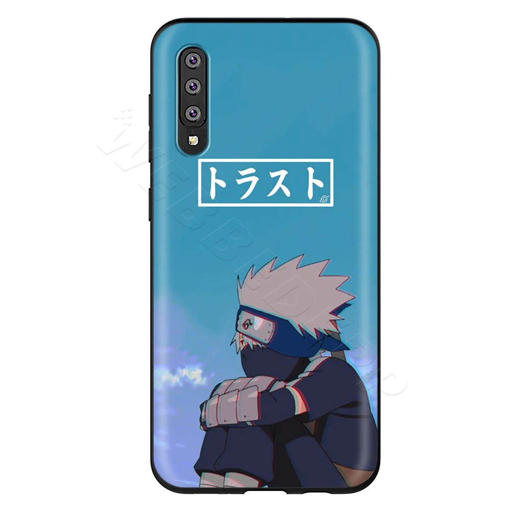 3 Webbedepp Наруто Какаши чехол для samsung Galaxy S7 S8 S9 S10 Edge Plus Note 10 8 9 A10 A20 A30 A40 A50 A60 A70 - Цвет: 3