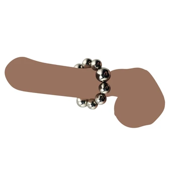 Large Metal strong Magnetic breast beads nipple clamps clips cock ring ball lock stretcher scrotum Bondage sex toys female male 3